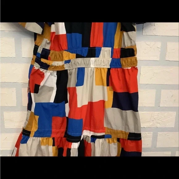 Anthropologie Somerset XL in Nouveau Geometric Patchwork - Picture 10 of 11